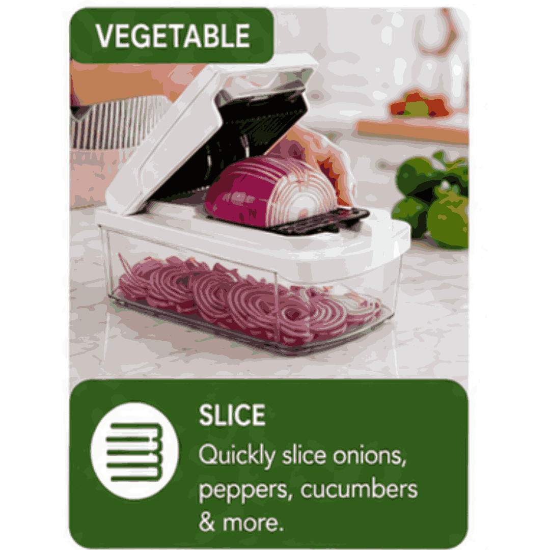12-in-1 Vegetable, Fruit and Meat Chopper