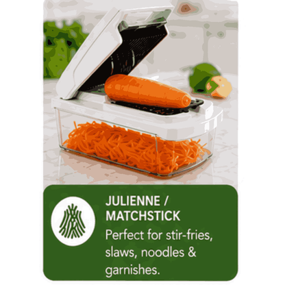 12-in-1 Vegetable, Fruit and Meat Chopper