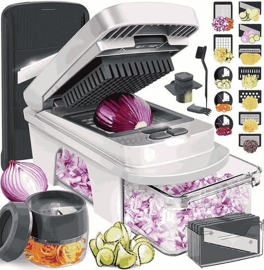 12-in-1 Vegetable, Fruit and Meat Chopper