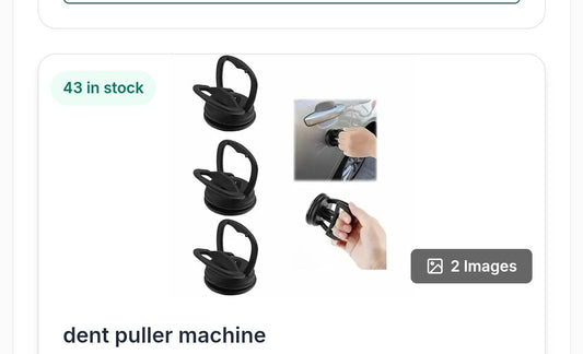 Dent puller machine